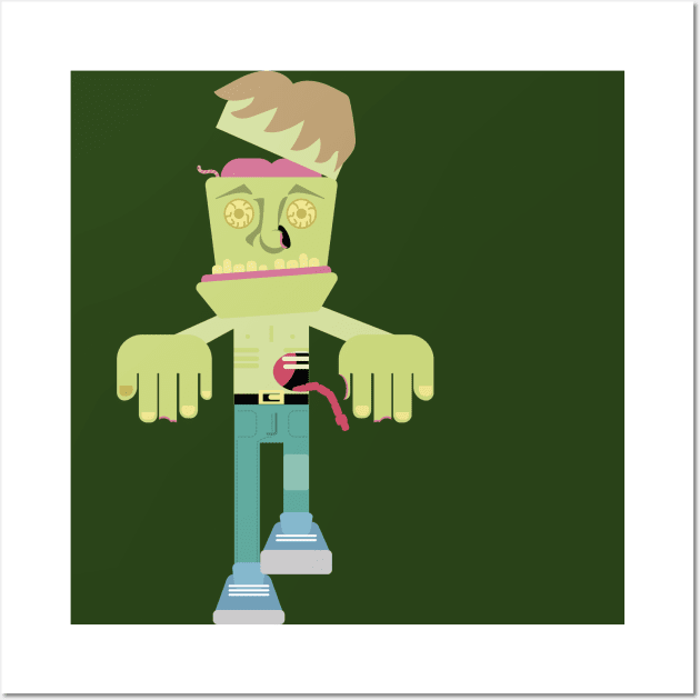 Franken Boy 1 Wall Art by TIERRAdesigner